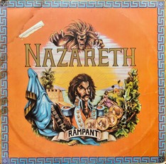 LP Nazareth – Rampant (1974) (Vinil usado)